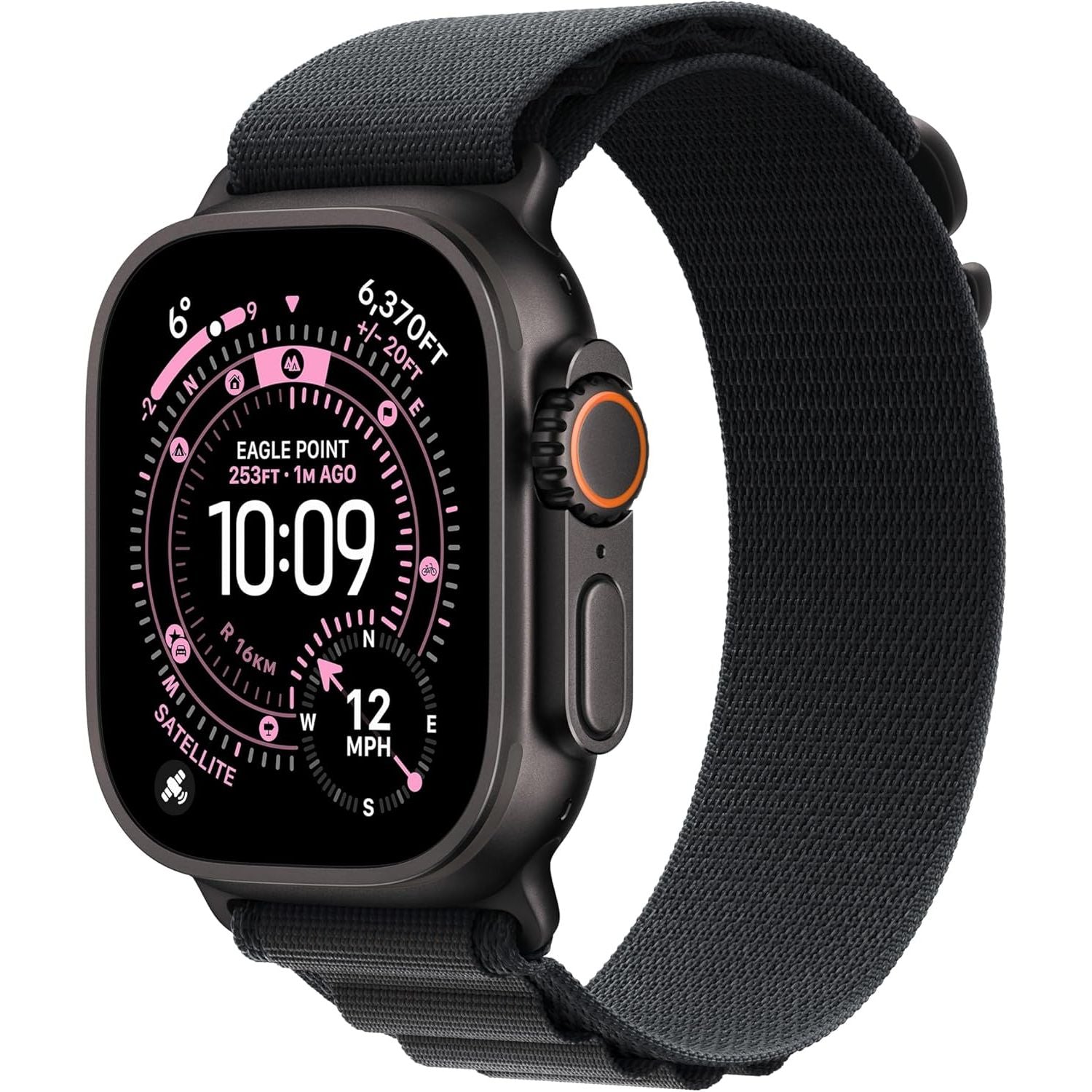 Buy Apple,Apple Watch Ultra 3 GPS + Cellular 49mm – Black Titanium Case with Black Alpine Loop (Large) - Gadcet UK | UK | London | Scotland | Wales| Near Me | Cheap | Pay In 3 | Smart Watches